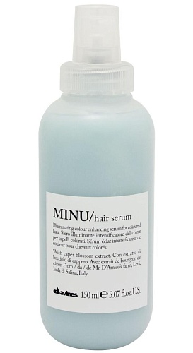Несмываемая сыворотка для окрашенных волос - Davines Essential Haircare Minu Hair serum