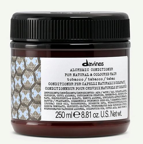 Кондиционер Алхимик для натуральных и окрашенных волос (Табак) - Davines Alchemic Conditioner 
