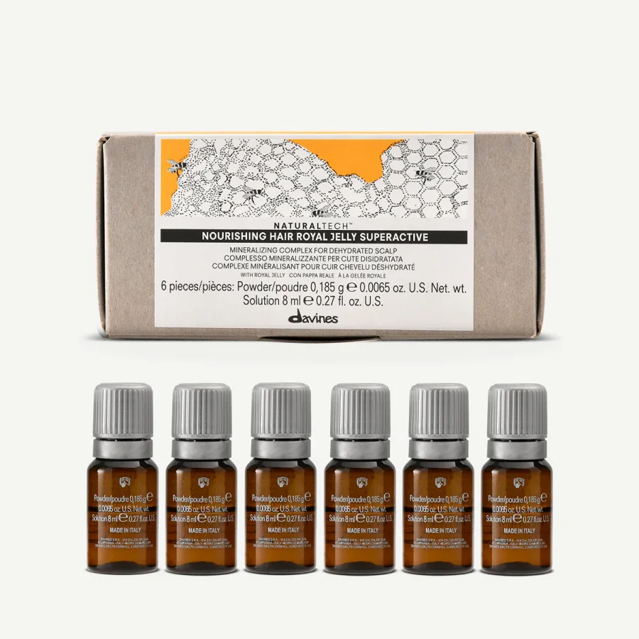 Питательный суперактивный комплекс - Davines Nourishing Hair Royal Jelly Superactive