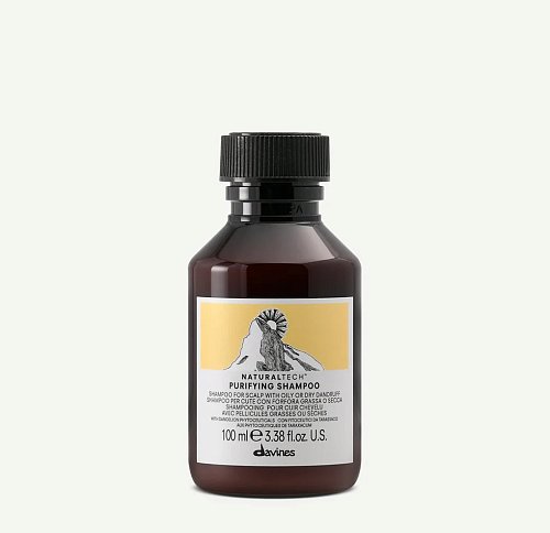 Очищающий шампунь против перхоти - Davines New Natural Tech Purifying Shampoo