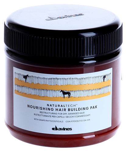 Питательная восстанавливающая маска для волос - Davines Natural Tech Nourishing Hair Building Pak