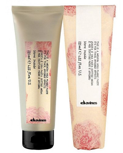 Пластичная паста для объемного невидимого стайлинга - Davines More Inside Medium Hold Pliable Paste